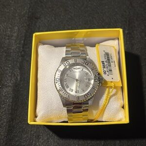 Invicta Pro Diver Silver Dial Stainless Steel Men's Watch
